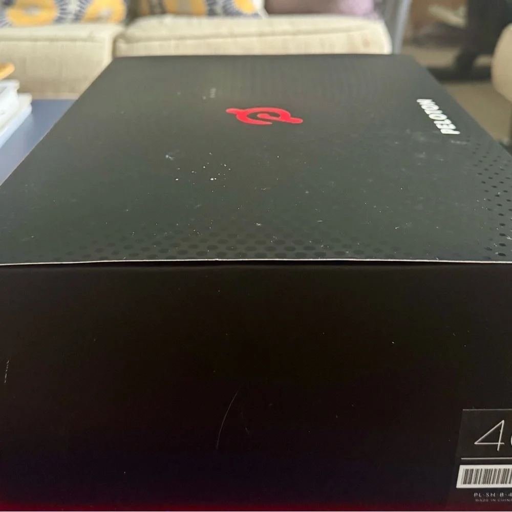 Peloton Black and Red Athletic Shoes - New with Tags. Still in Box - Picture 3 of 3